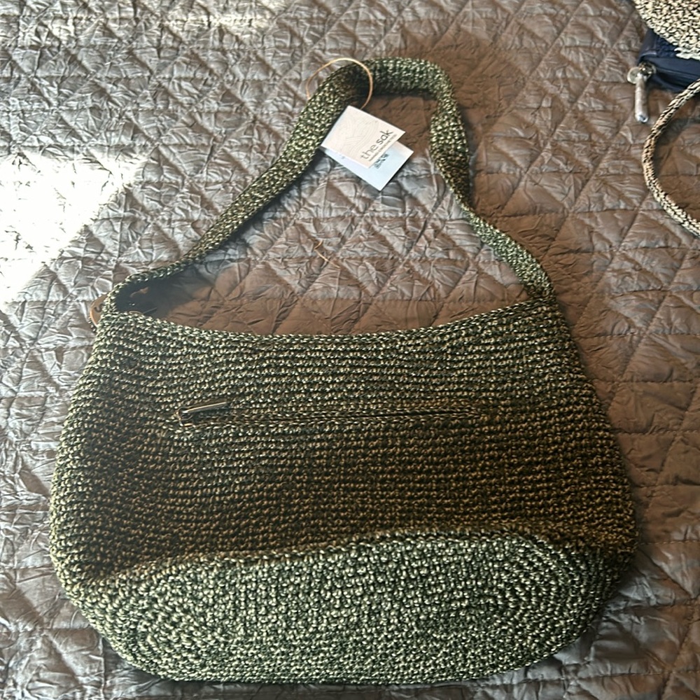 The Sak Sequoia Crochet Strioe Hobo